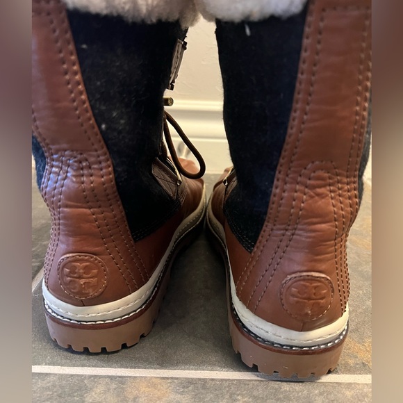 Tory Burch Snow Winter Boots size 8 - Picture 4 of 8